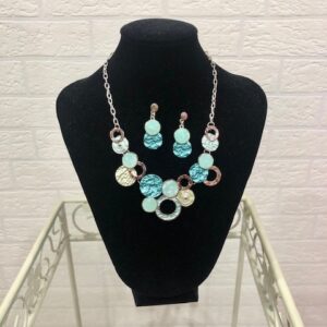 CONJUNTO BISUTERIA TURQUESA